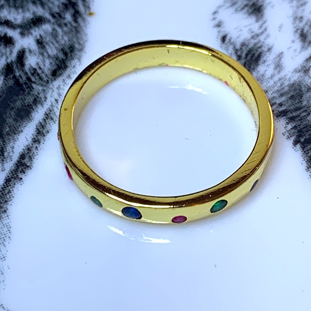 Reposh size 7 CZ ring - Picture 2 of 4